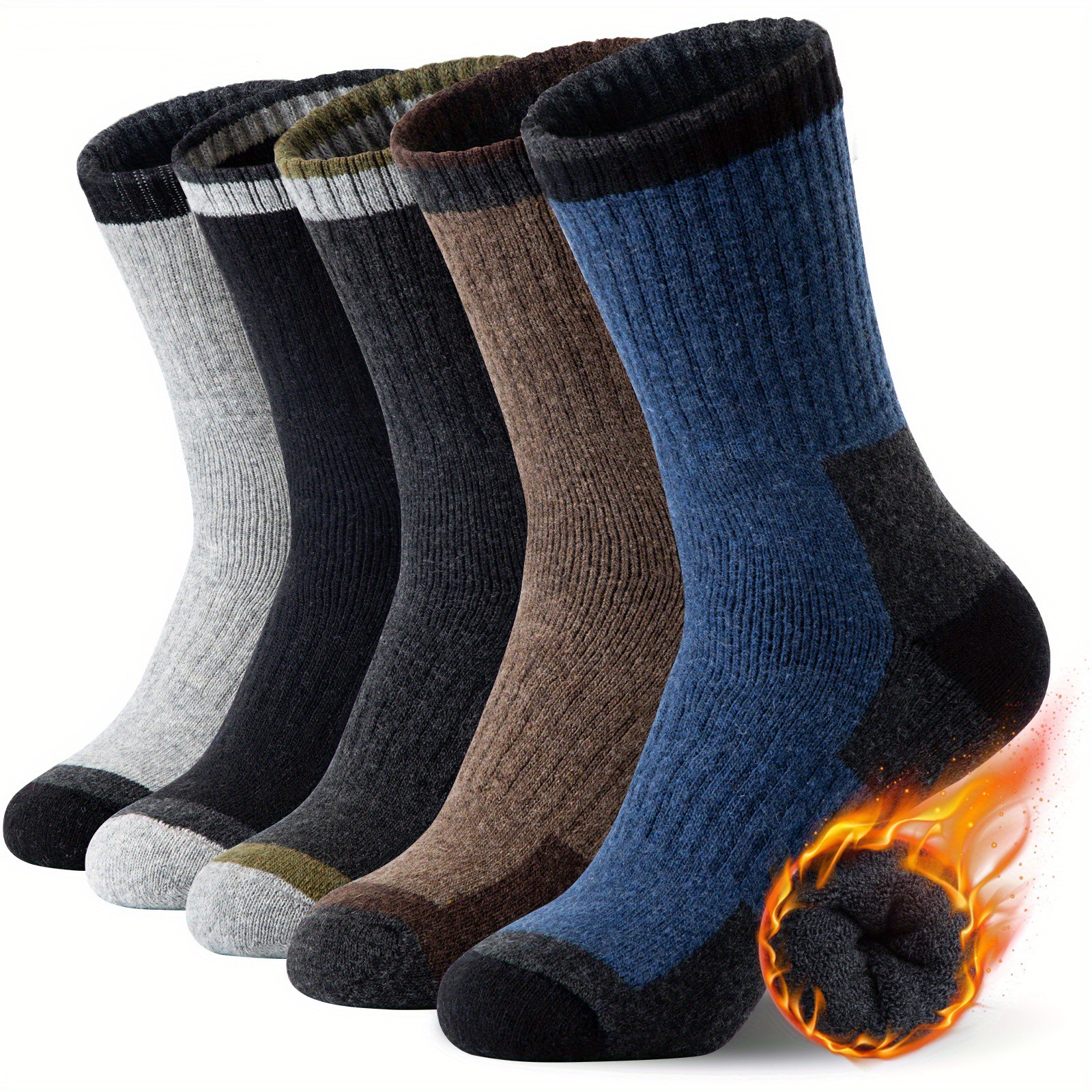Thermal Sock Wool - Winter Merino Wool Socks Thickened Warm