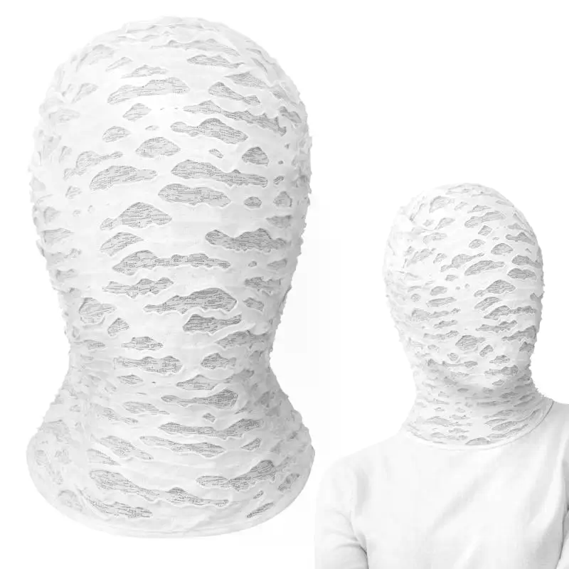Balaclava Ski Mask - Gothic Punk Distressed Ripped Face Mask