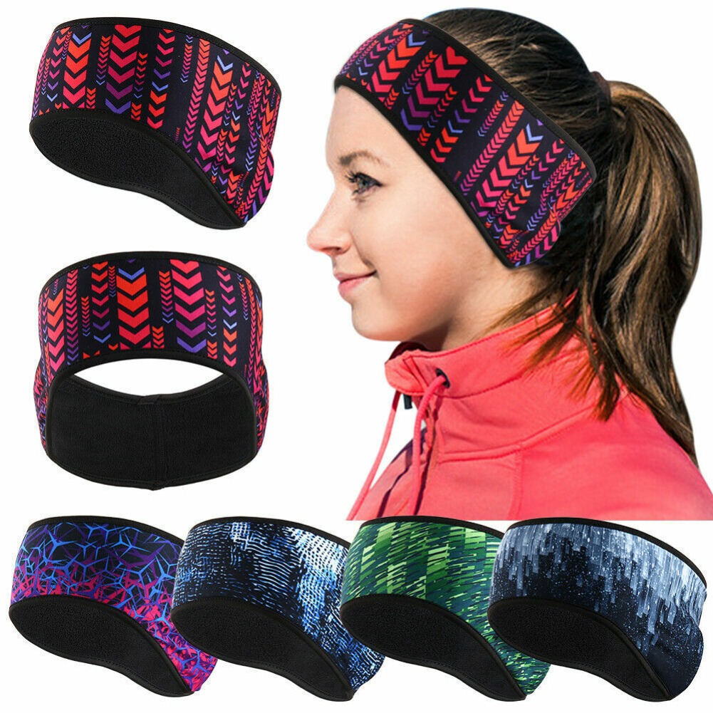 Fleece Ear Warmer Band - Winter Ear Warmer Cover Sports Head