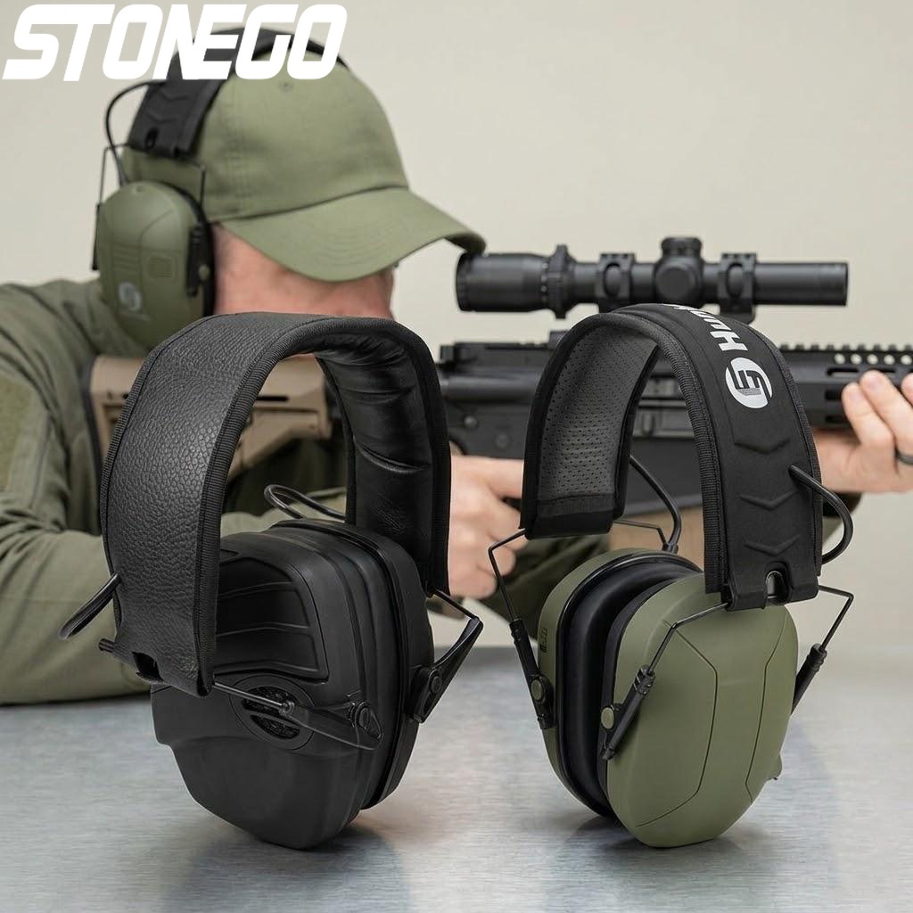 Earmuffs Foldable - Foldable Tactical Noise Canceling Earmuffs Adjustable