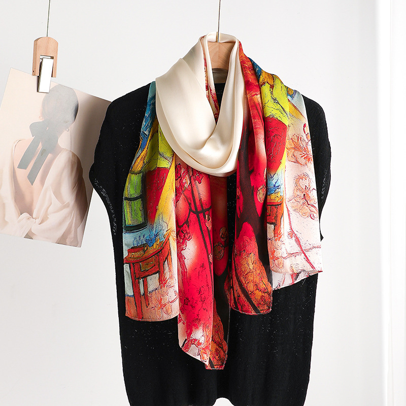 2025 Luxury brand 100% Real si - Shawl Wrap Winter 评论和价格