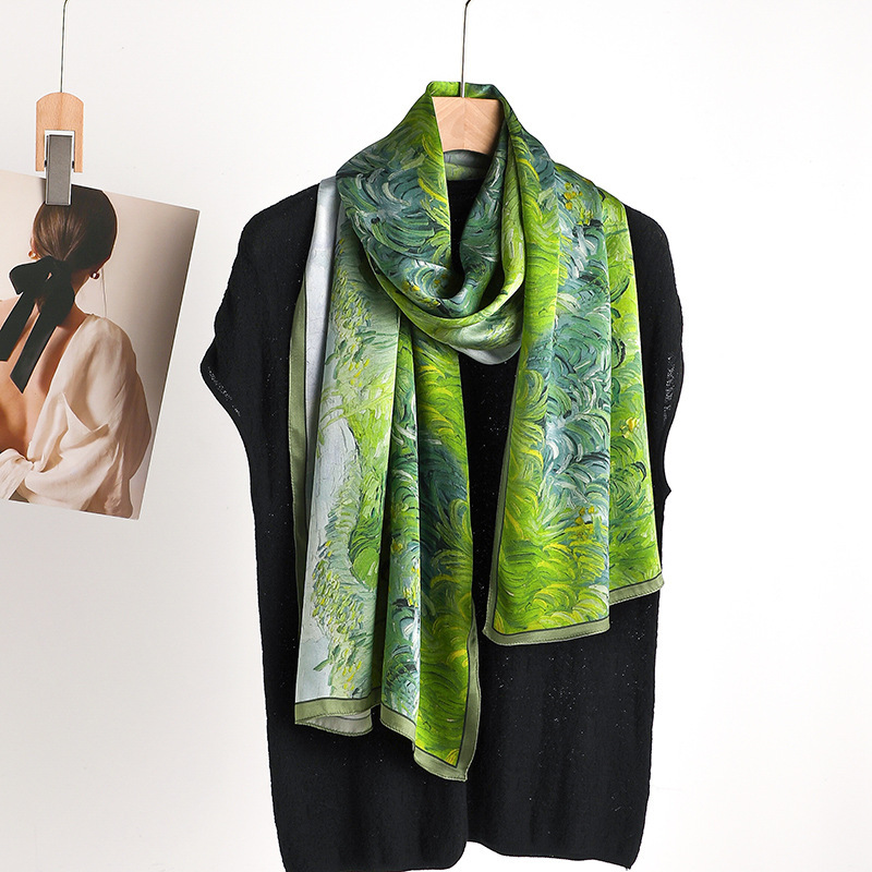 2025 Luxury brand 100% Real si - Shawl Wrap Winter 评论和价格