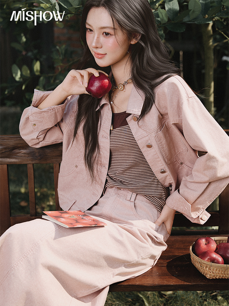MISHOW Lapel Collar 100 Cotton - Down Jacket Packable 评论和价格