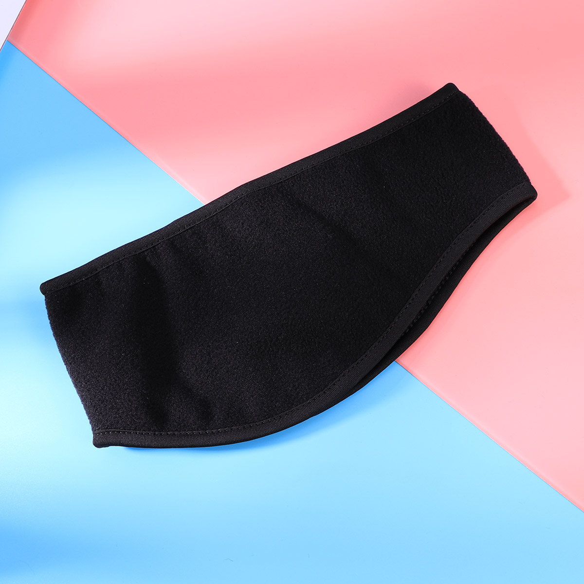 Unisex Black Winter Ear Warmer - Fleece Ear Warmer Band 评论和价格
