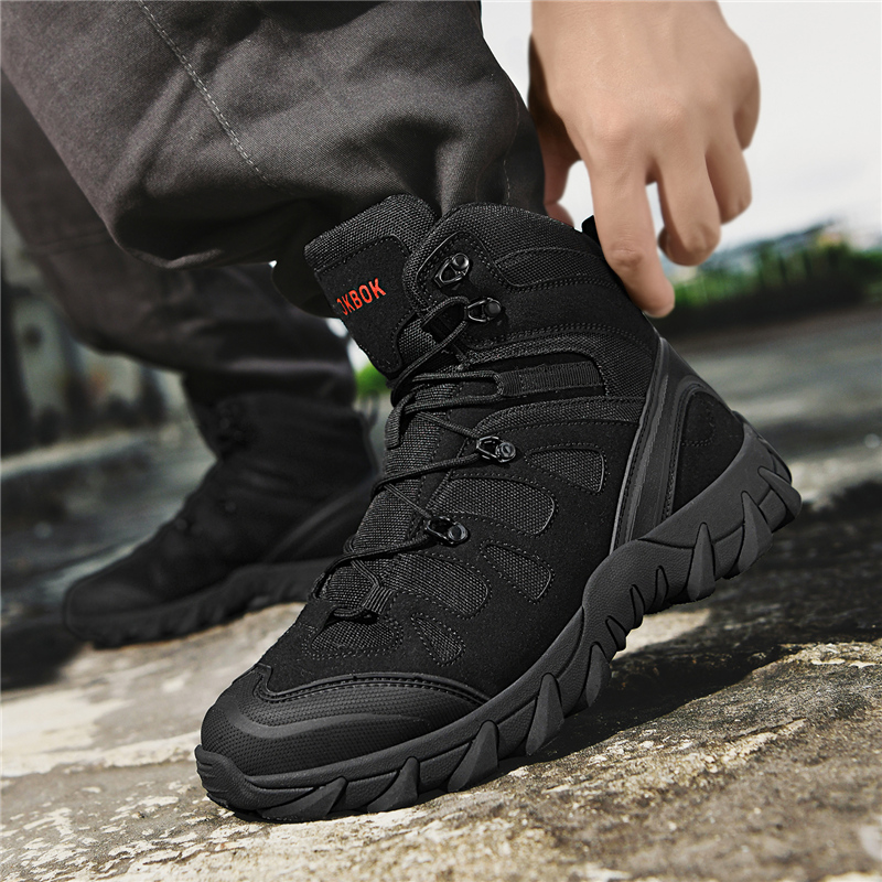 Men New Tactical Boots Trainin - Waterproof Winter Boot 评论和价格