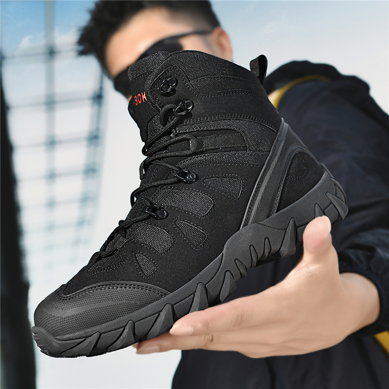 Men New Tactical Boots Trainin - Waterproof Winter Boot 评论和价格