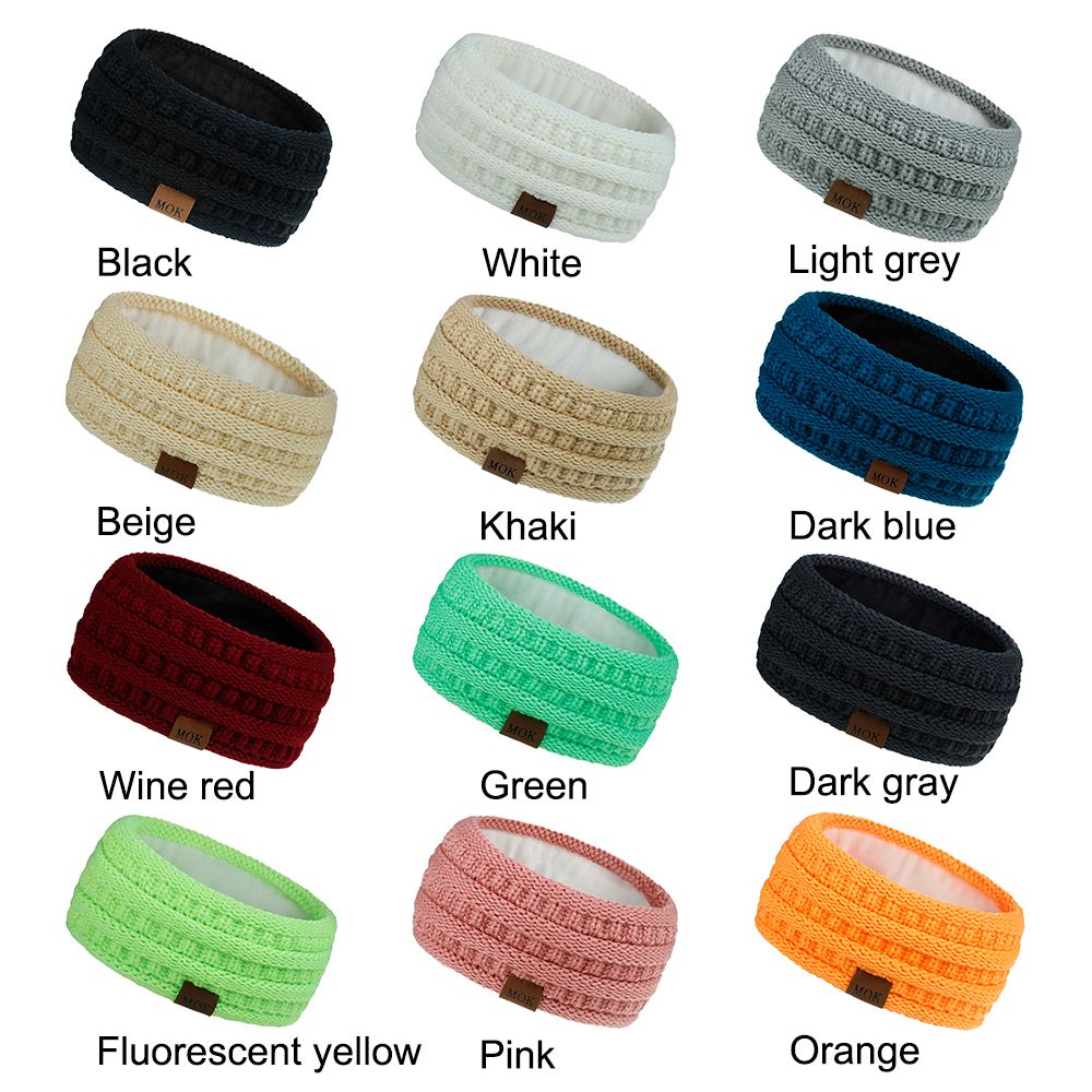 Fashion Stretch Thick Fuzzy Ea - Fleece Ear Warmer Band 评论和价格