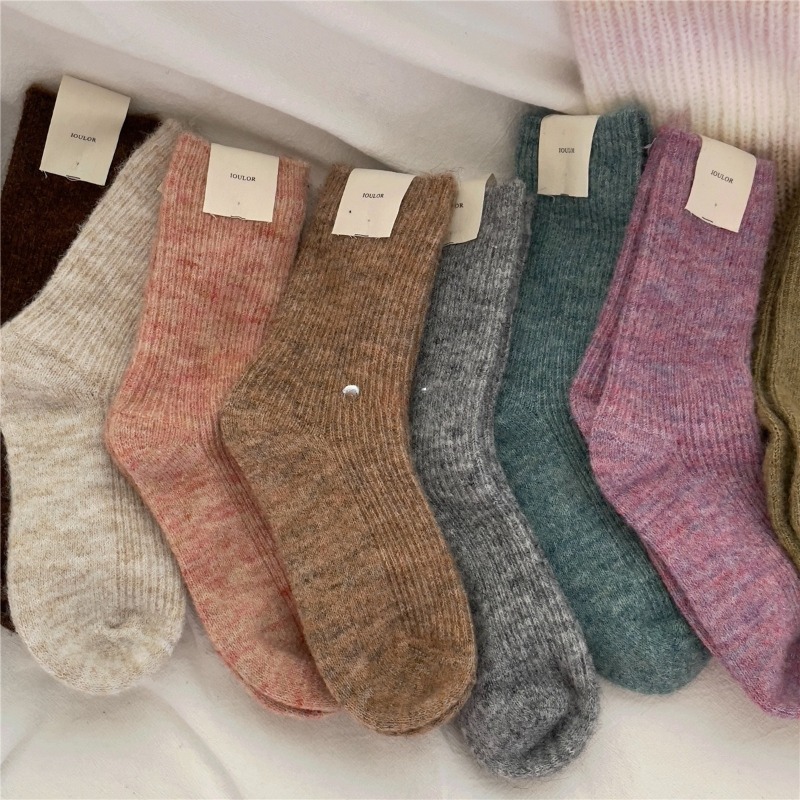 9 pairs New Winter Thermal Ove - Thermal Sock Wool 评论和价格
