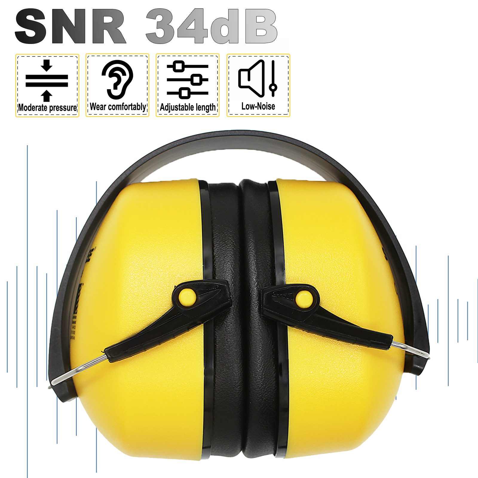 Safetree CE En 352-1: 2002 Fol - Earmuffs Foldable 评论和价格