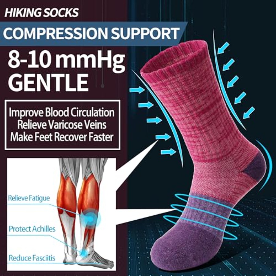 Anlisim Merino Wool Hiking Soc - Thermal Sock Wool 评论和价格