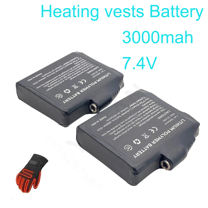 Gloves Battery 7.4V 3000mah Po - Heated Vest Battery 评论和价格