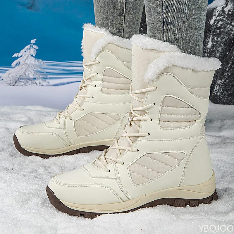 Winter high top thick cold res - Waterproof Winter Boot 评论和价格