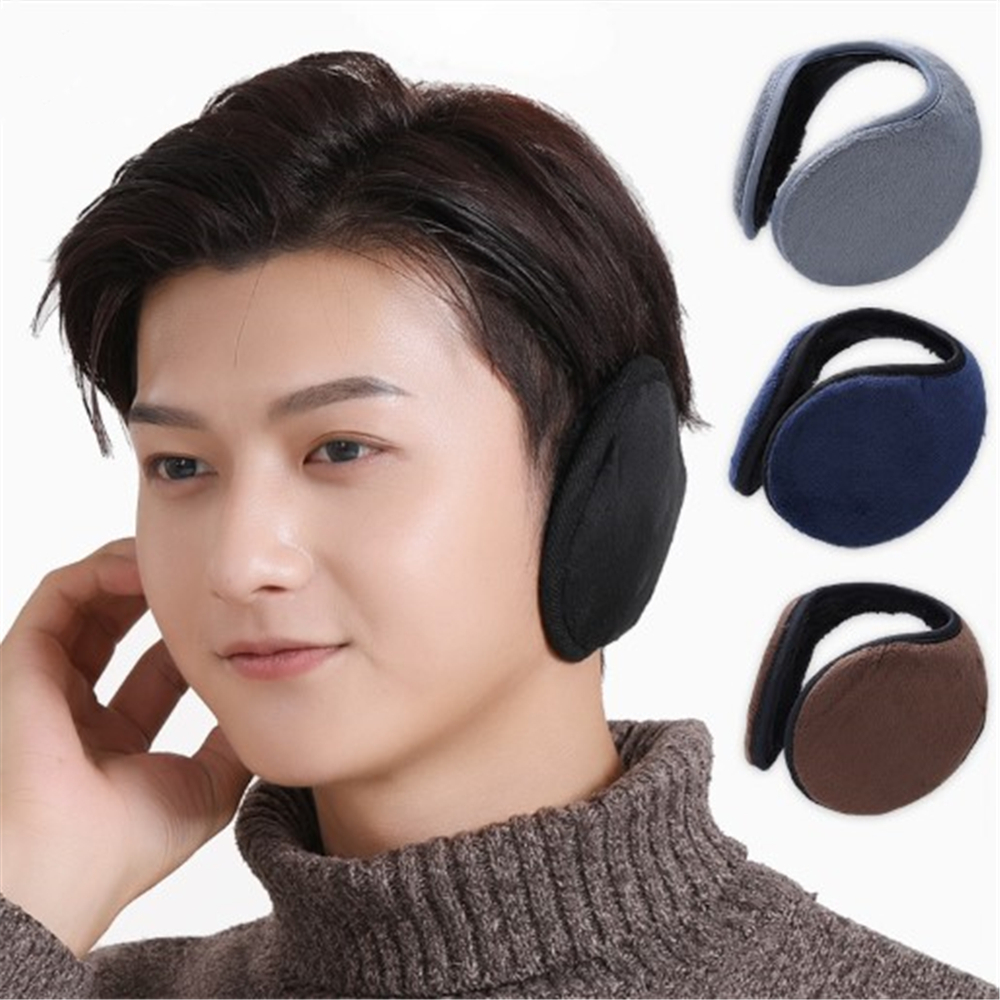 Winter Men's Earmuffs Ear Warm - Winter Headband Fleece 评论和价格