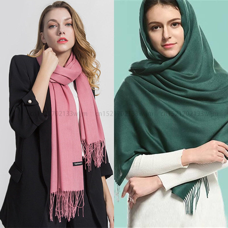2024 Fashion Winter Women Scar - Cashmere Pashmina Wrap 评论和价格