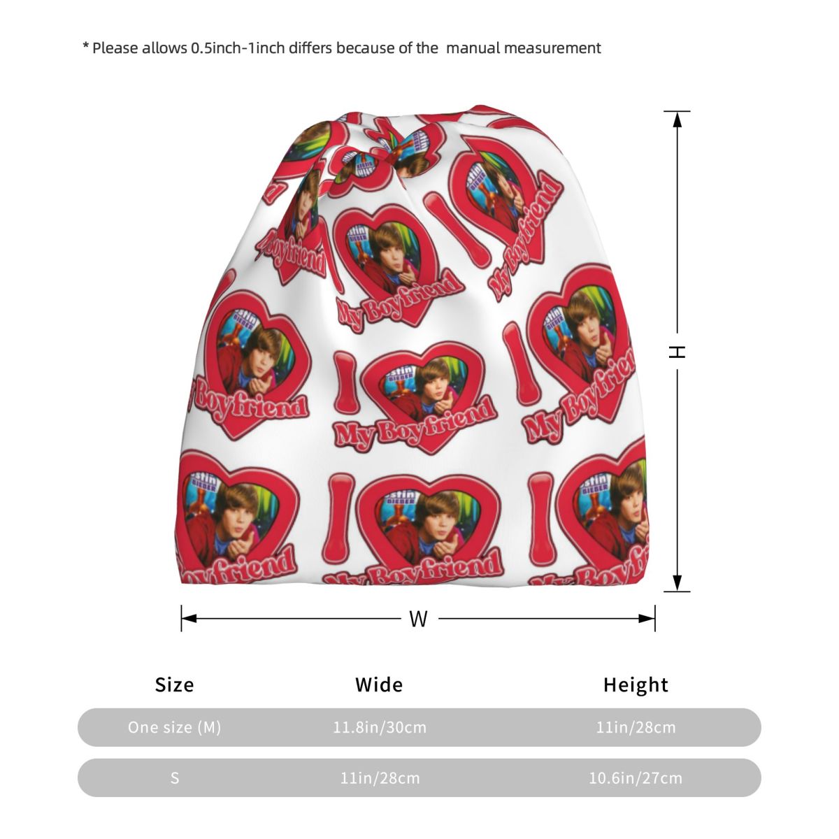 Popular Singe Justin Bieber JB - Knit Beanie Hat Warm 评论和价格