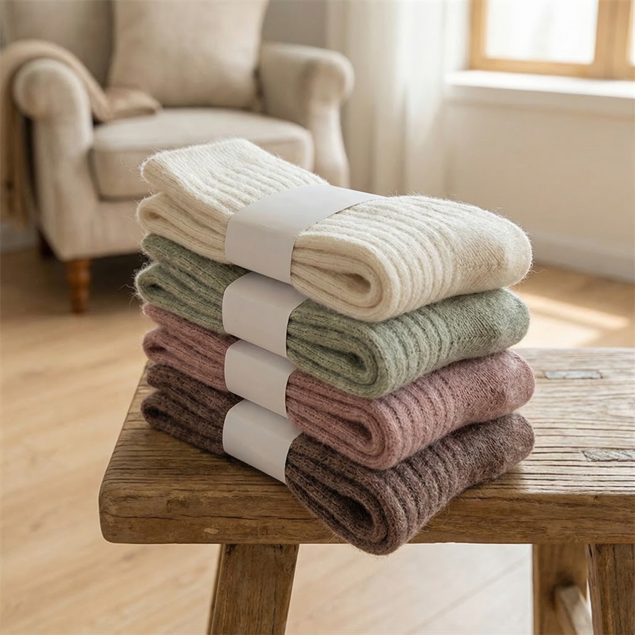 Wool Socks Women's Female Wint - Thermal Sock Wool 评论和价格