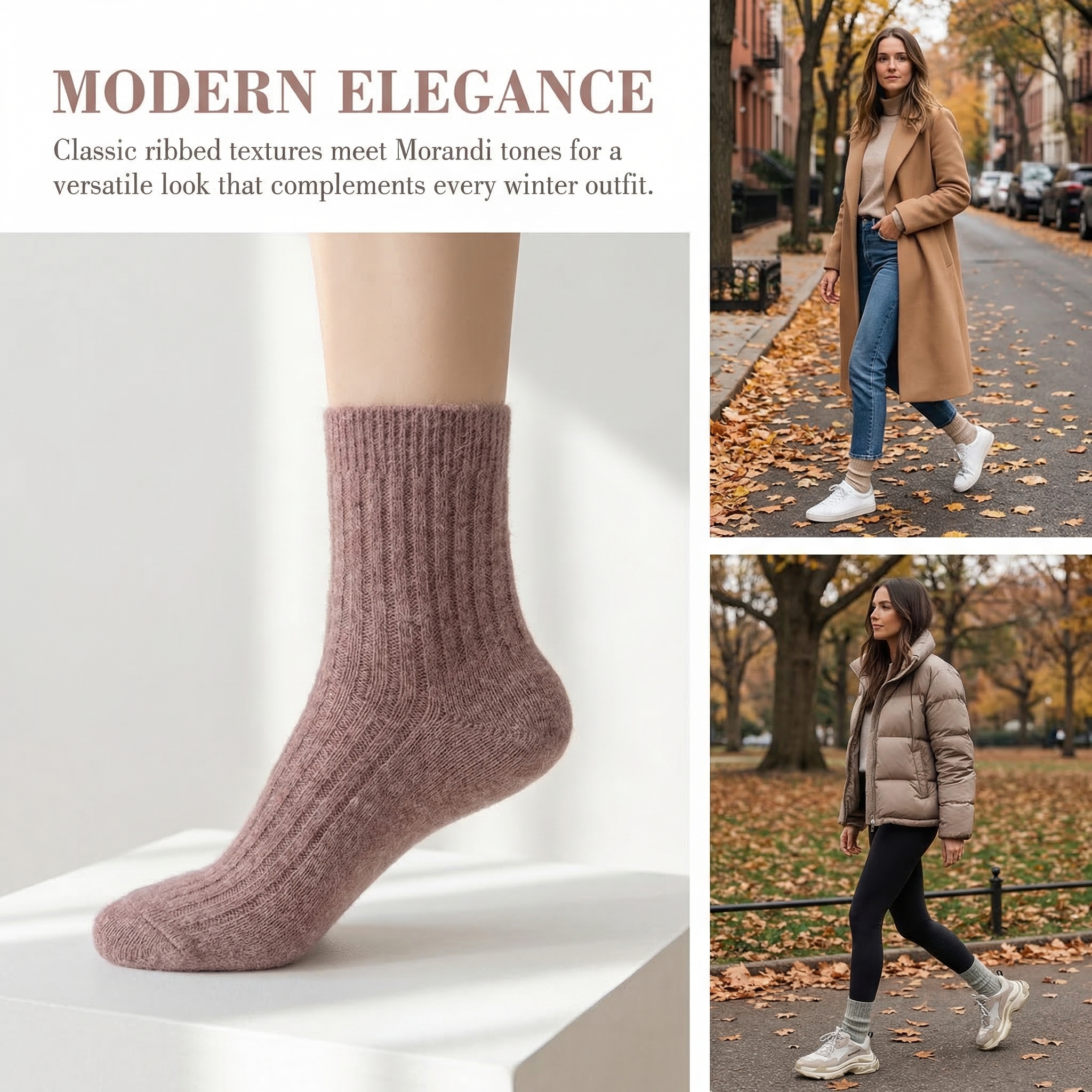 Wool Socks Women's Female Wint - Thermal Sock Wool 评论和价格
