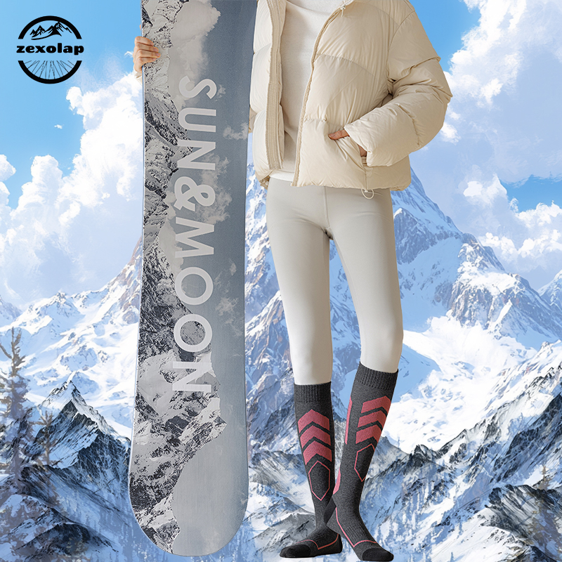 ZEXOLAP Merino Wool Ski Socks, - Thermal Sock Wool 评论和价格