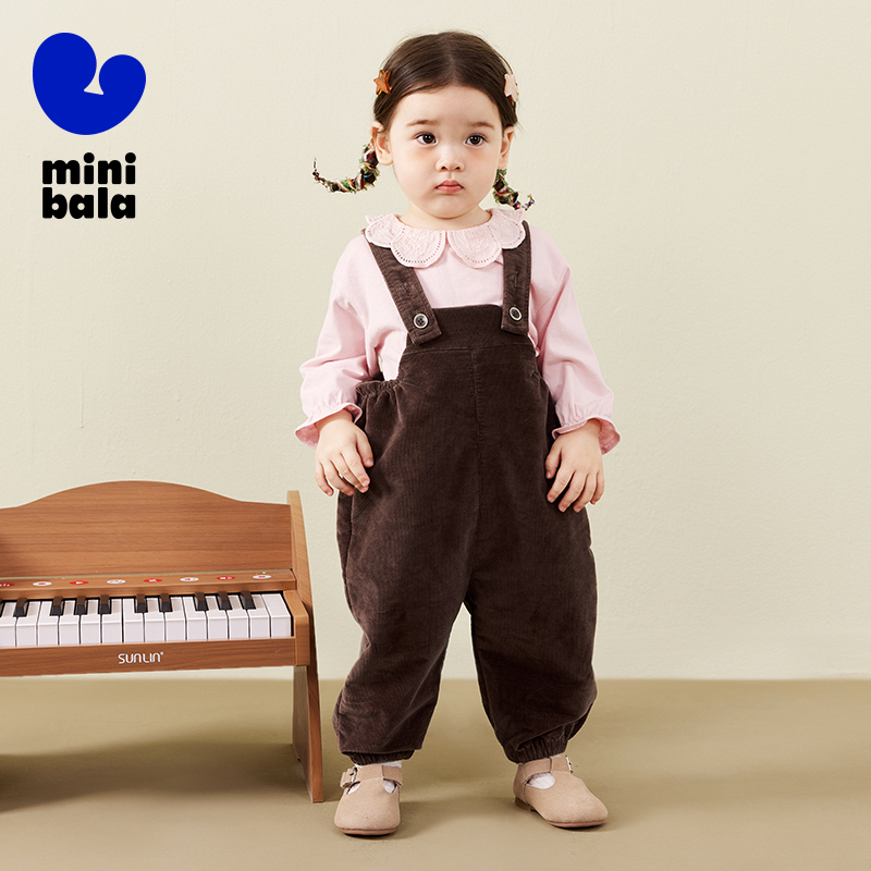 Mini Bala Kids Overalls Boys G - Corduroy Pant Warm 评论和价格