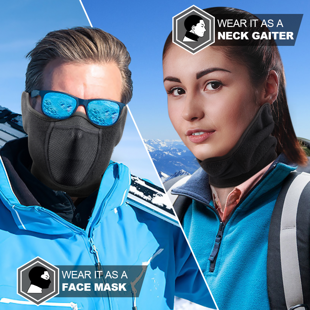 Cold Weather Neck Warmer Ear C - Fleece Ear Warmer Band 评论和价格