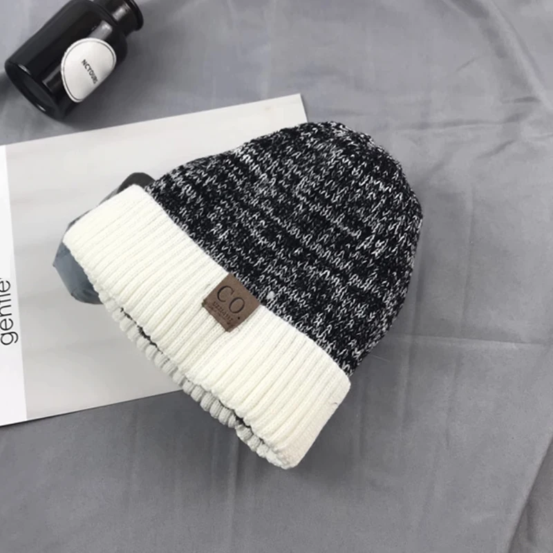 Women Brimless Cap Women Men W - Knit Beanie Hat Warm 评论和价格