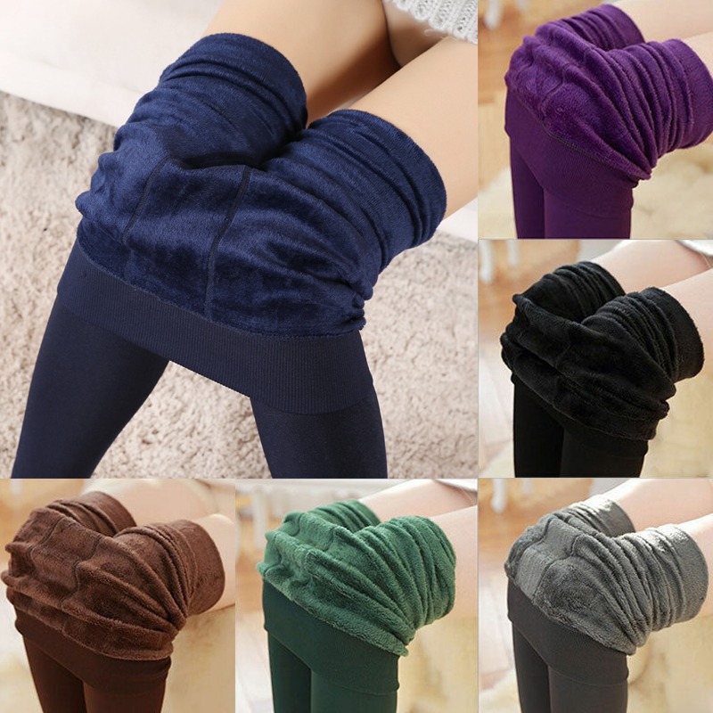 Women's Warmer Leggings Winter - Thermal Sock Wool 评论和价格
