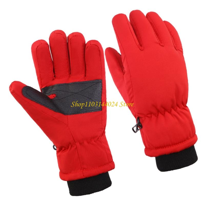 N5KE 2Pcs Waterproof Kids Ski  - Snow Glove Insulated 评论和价格