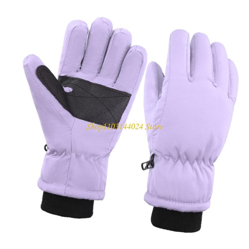 N5KE 2Pcs Waterproof Kids Ski  - Snow Glove Insulated 评论和价格