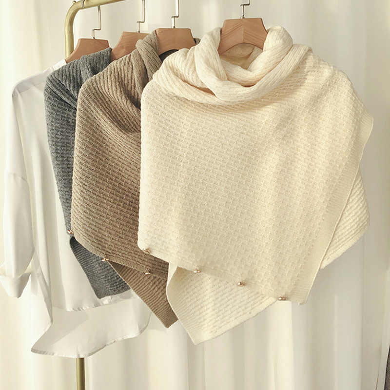 New Spring Women's Knitted Sca - Cashmere Pashmina Wrap 评论和价格