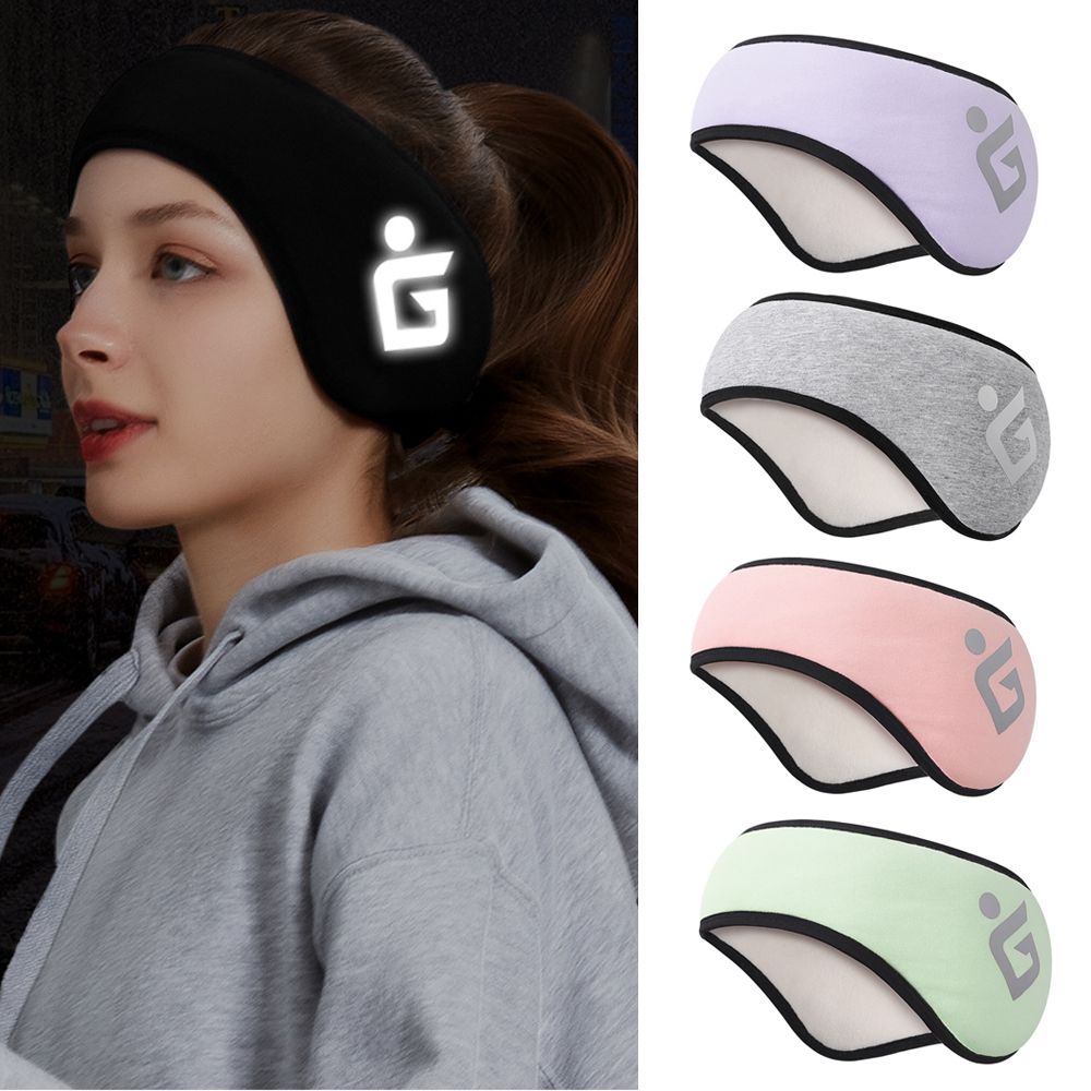 Windproof Hair Bands Headscarf - Fleece Ear Warmer Band 评论和价格