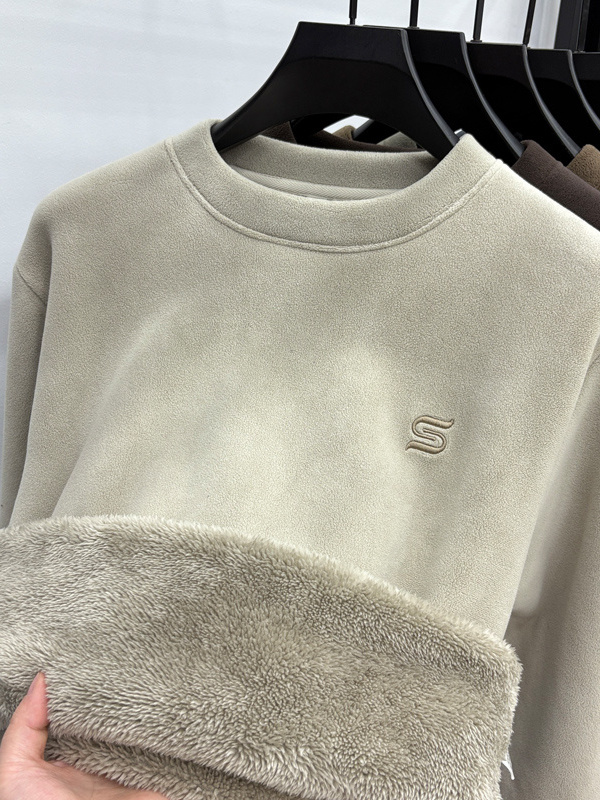 2025 Winter Men's Fleece Lined - Flannel Shirt Lined 评论和价格
