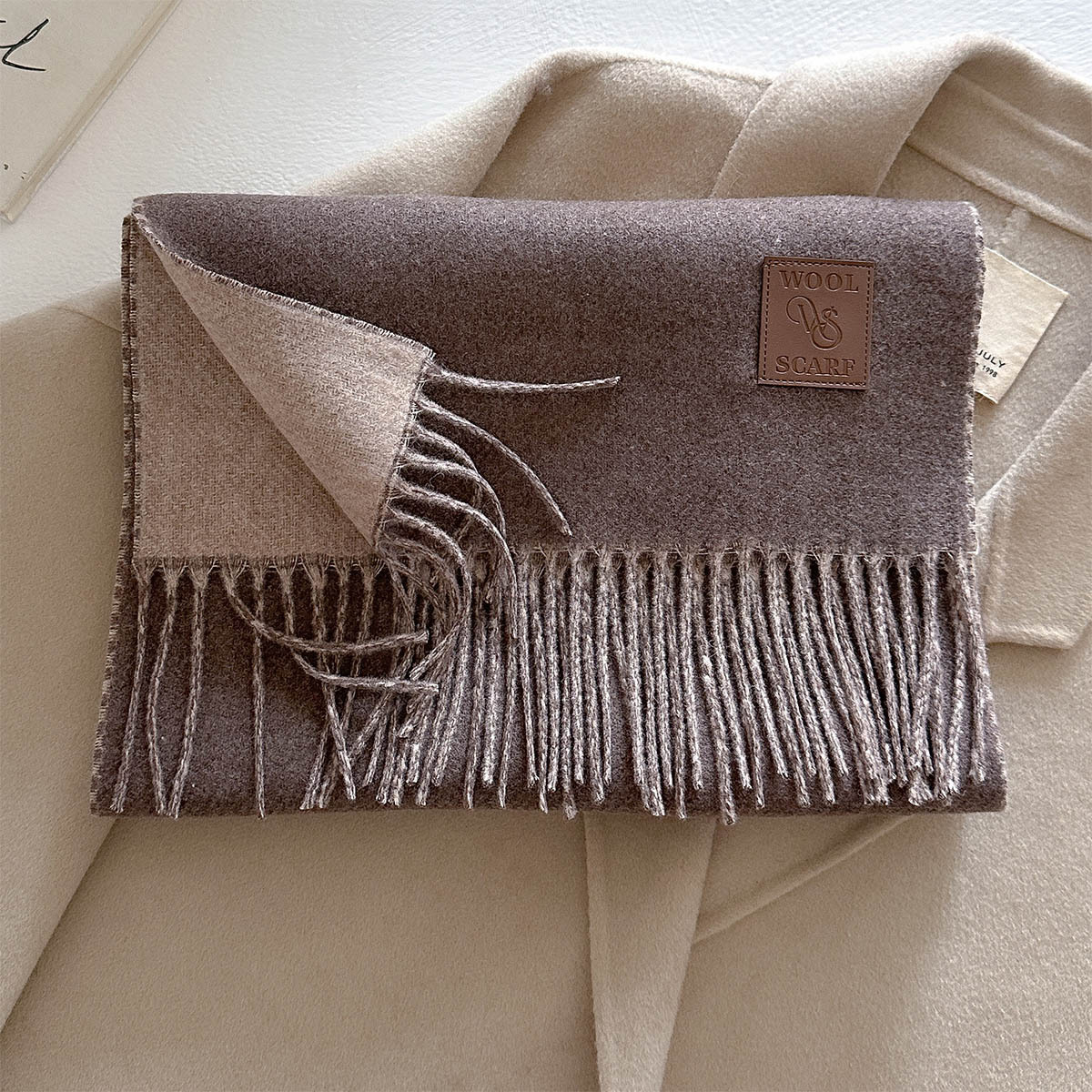NEW Wool Winter Thick Warm Sca - Cashmere Pashmina Wrap 评论和价格