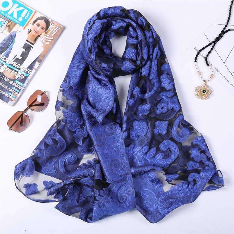 Hot Selling 180*70 Organza Sil - Shawl Wrap Winter 评论和价格
