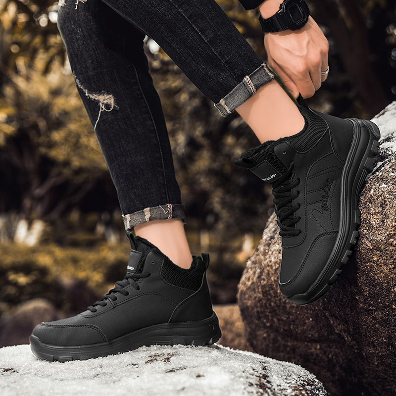 Brand Men's Boots Warm Plush S - Waterproof Winter Boot 评论和价格