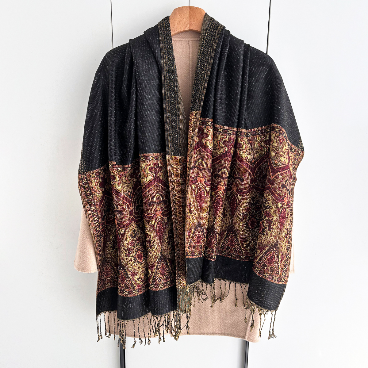 Luxury Scarf For Women Autumn  - Cashmere Pashmina Wrap 评论和价格