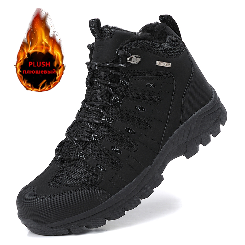 Winter Men's Boots Warm Plush  - Waterproof Winter Boot 评论和价格