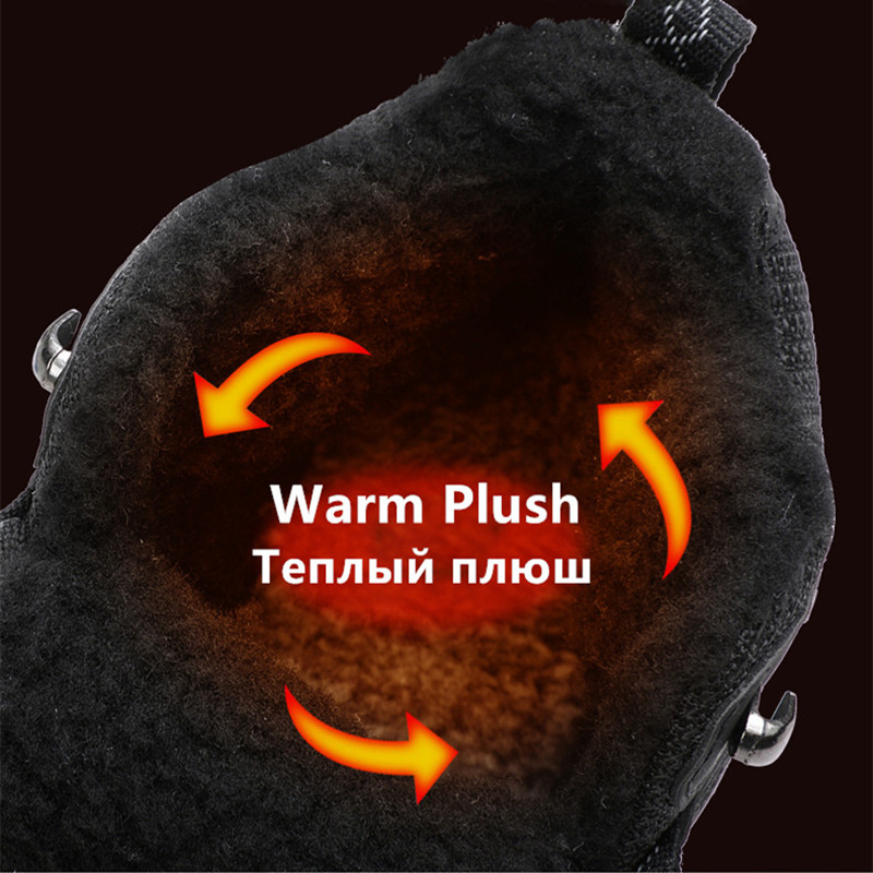 Winter Men's Boots Warm Plush  - Waterproof Winter Boot 评论和价格