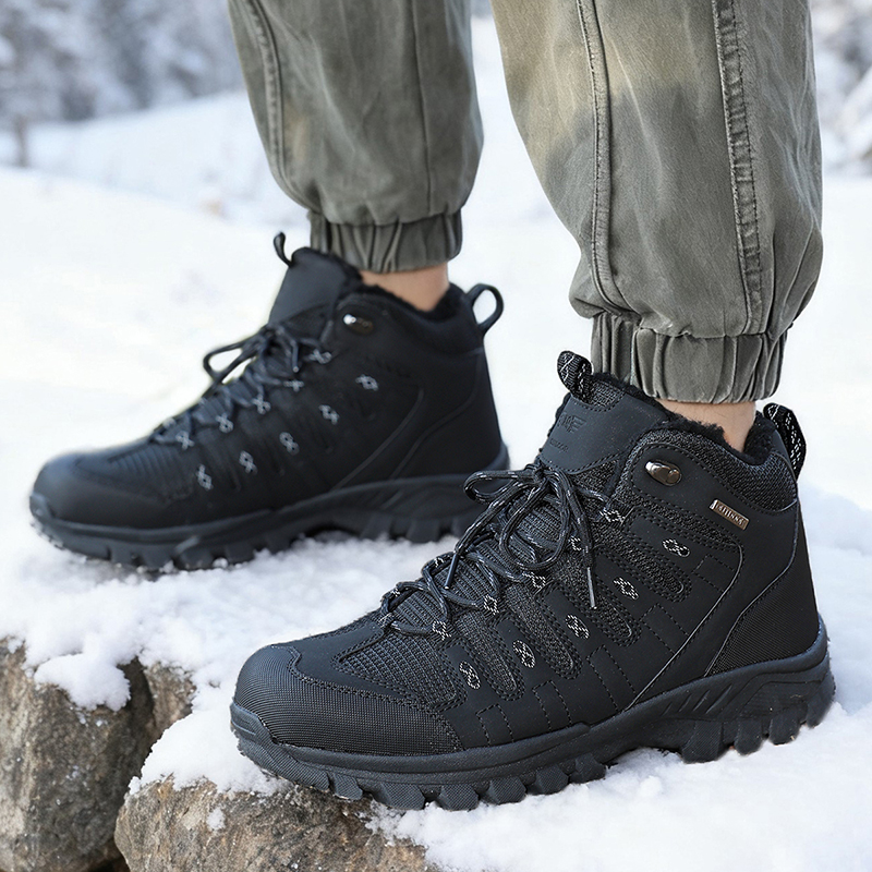 Winter Men's Boots Warm Plush  - Waterproof Winter Boot 评论和价格