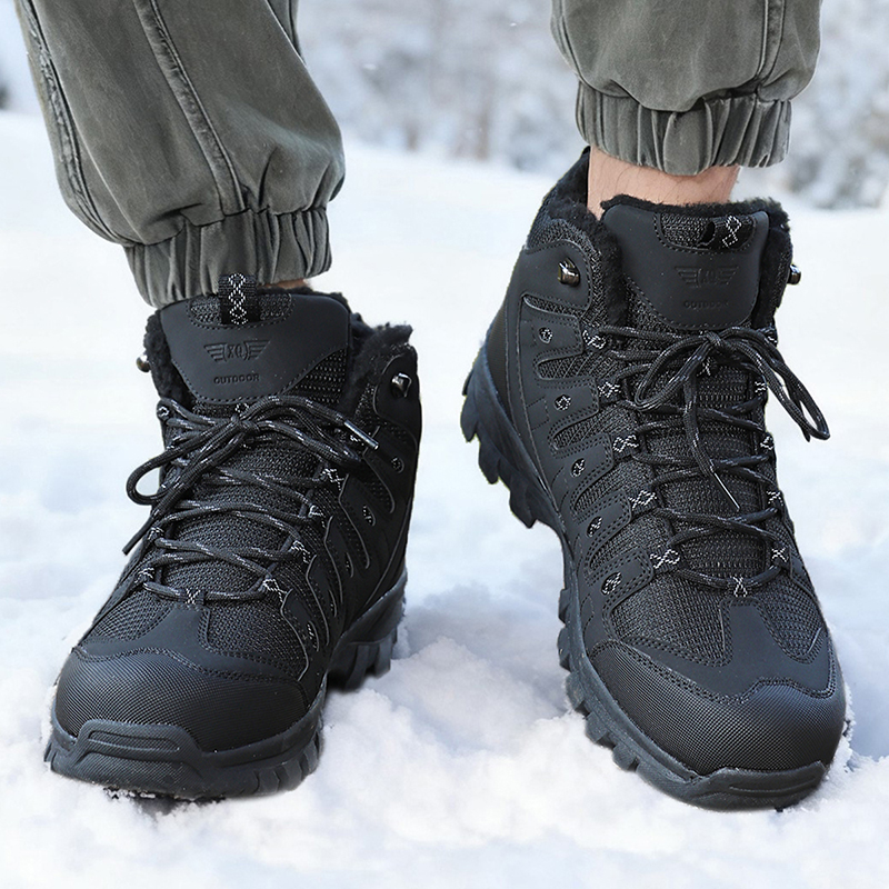 Winter Men's Boots Warm Plush  - Waterproof Winter Boot 评论和价格