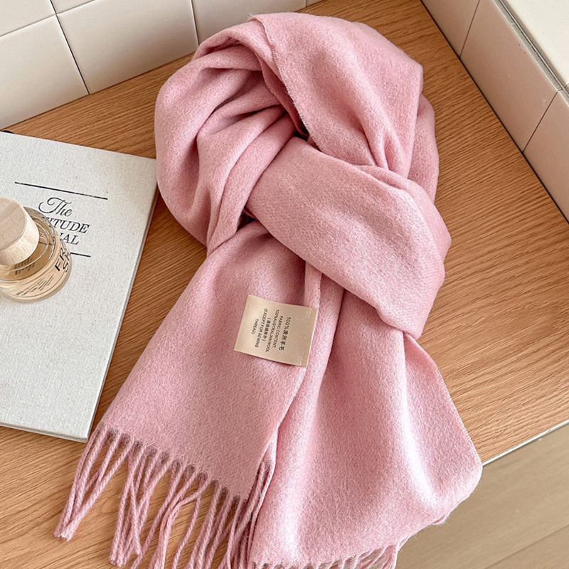 100% Wool Winter Scarf 31 Soli - Shawl Wrap Winter 评论和价格