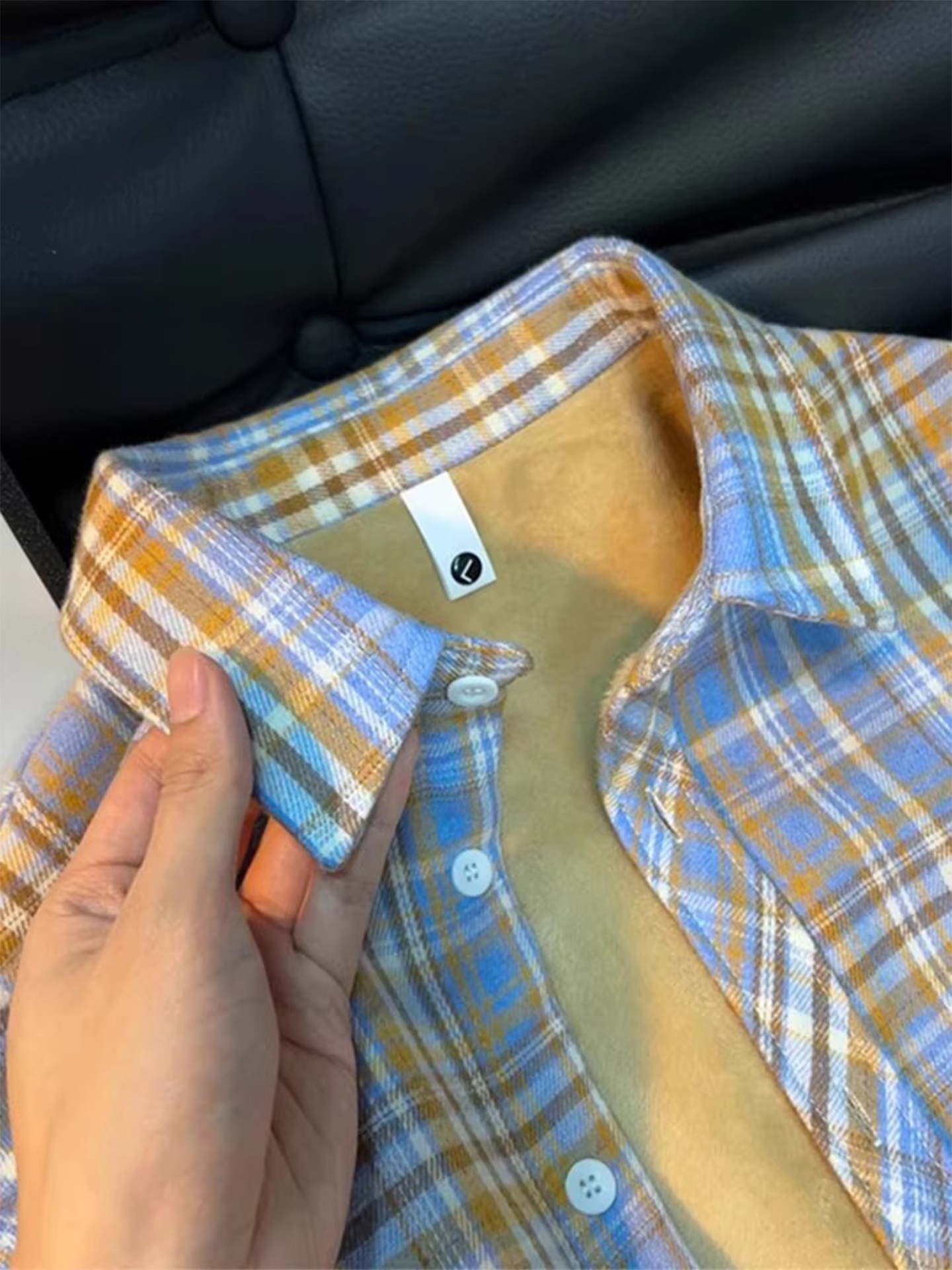 Men's Vintage Plaid Flannel Sh - Flannel Shirt Lined 评论和价格