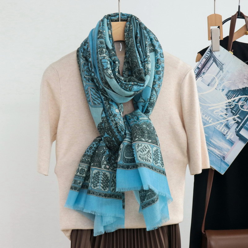 Tassels Long Scarf Luxury Bran - Cashmere Pashmina Wrap 评论和价格