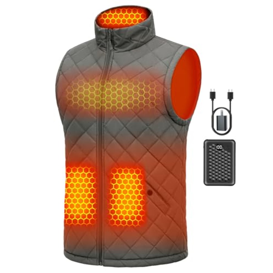 Wulcea Graphene Heated Vest Fo - Heated Vest Battery 评论和价格
