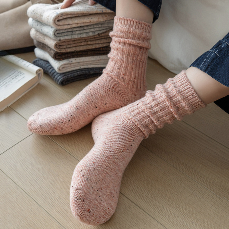 Wool Cashmere Women Socks Autu - Thermal Sock Wool 评论和价格