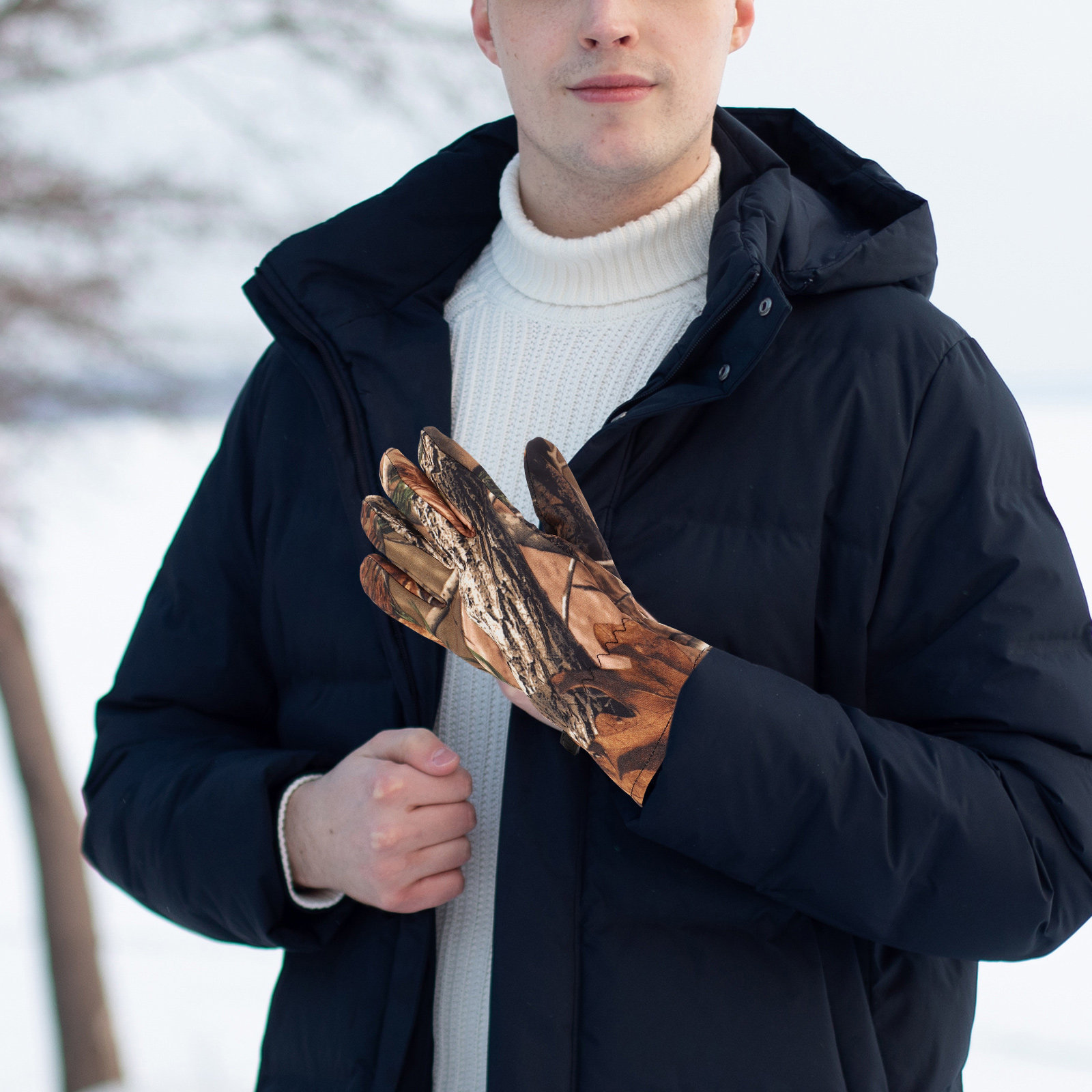 Insulated Waterproof Winter Hu - Snow Glove Insulated 评论和价格