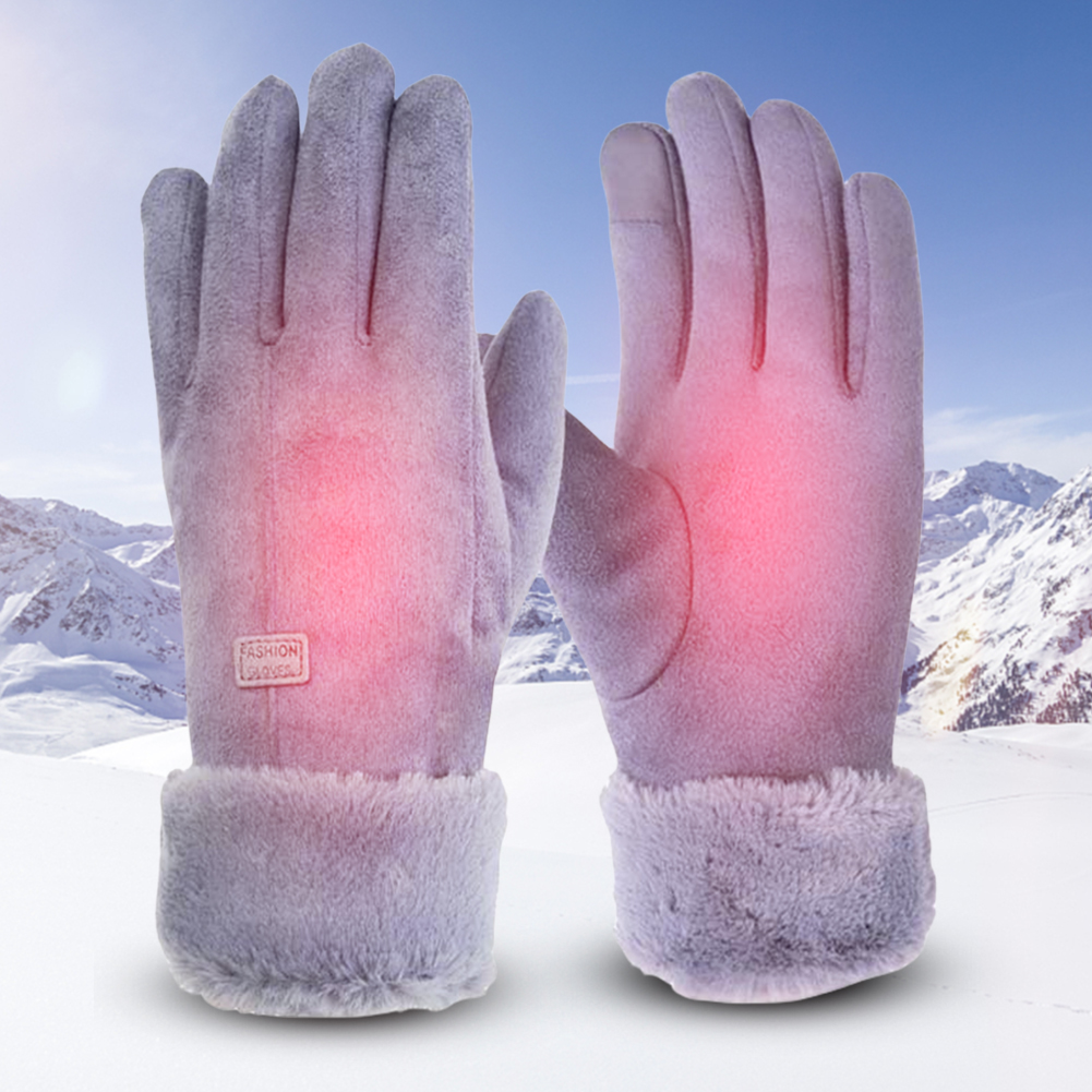 Electric Warm Gloves 3 Gear Ad - Touch Screen Gloves 评论和价格