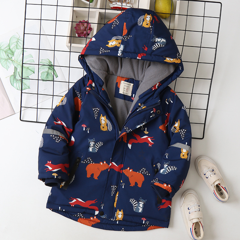 IYEAL Children's Coat Animals  - Flannel Shirt Lined 评论和价格