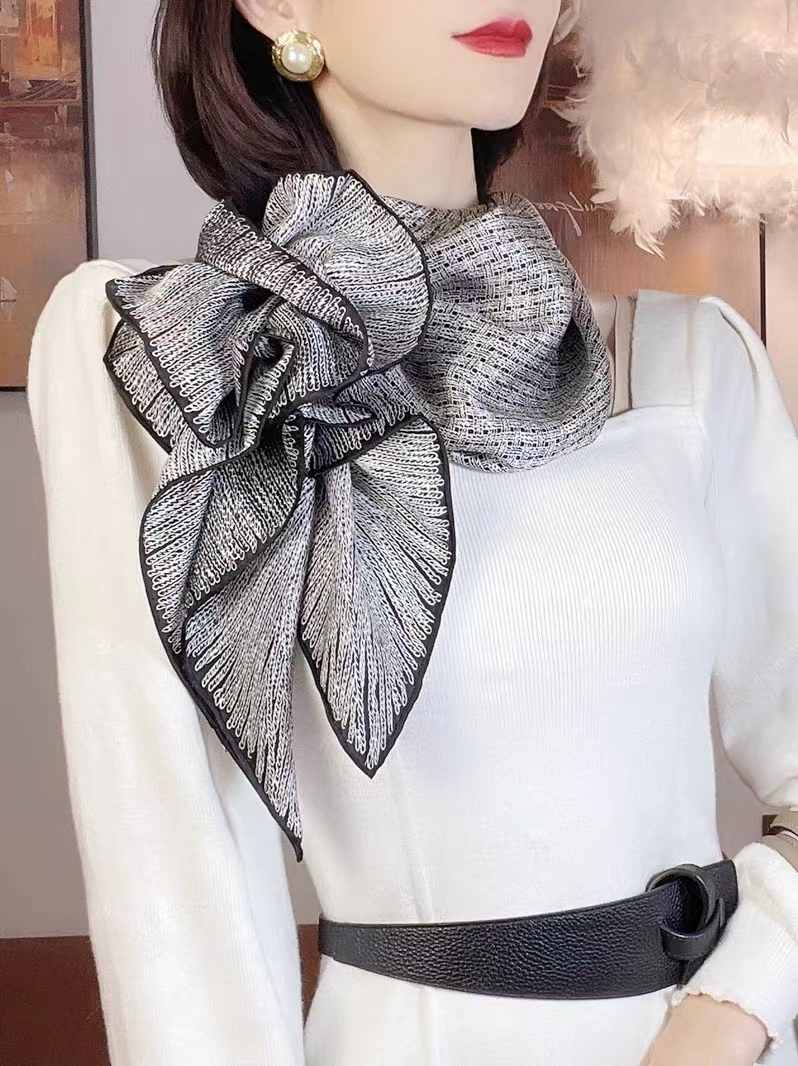 BYSIFA| Brand Silver Grey Wome - Shawl Wrap Winter 评论和价格