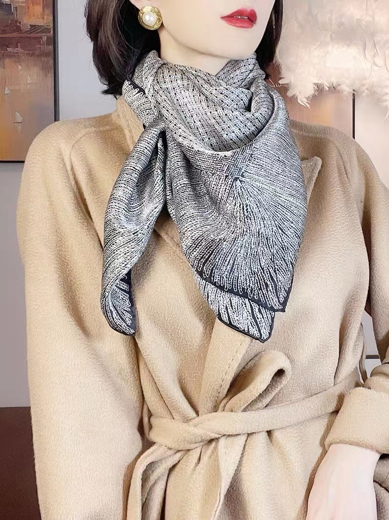 BYSIFA| Brand Silver Grey Wome - Shawl Wrap Winter 评论和价格