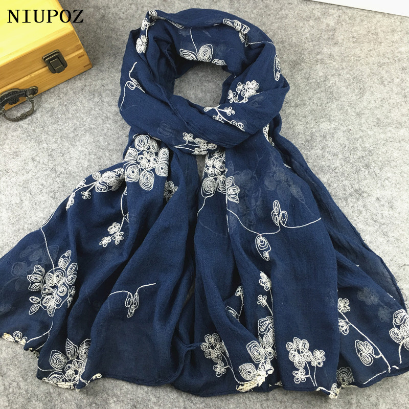 Many Colours Ethnic Embroidery - Shawl Wrap Winter 评论和价格
